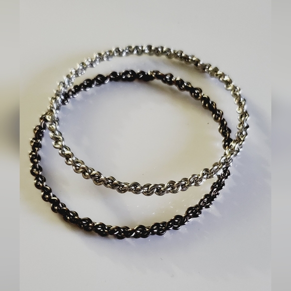 Vtg. Stack Bangles 4pcs - Picture 3 of 8